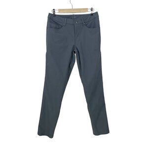 Lululemon ABC Classic Fit Pant Men 30x 31 Gray Warpstreme Stretch Chino Golf